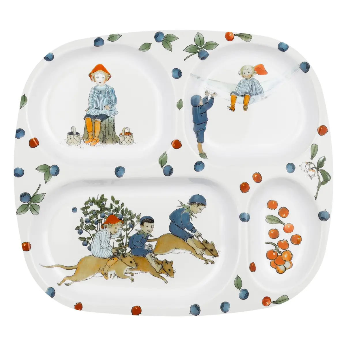 Rätt Start Beskow Putte delt plate