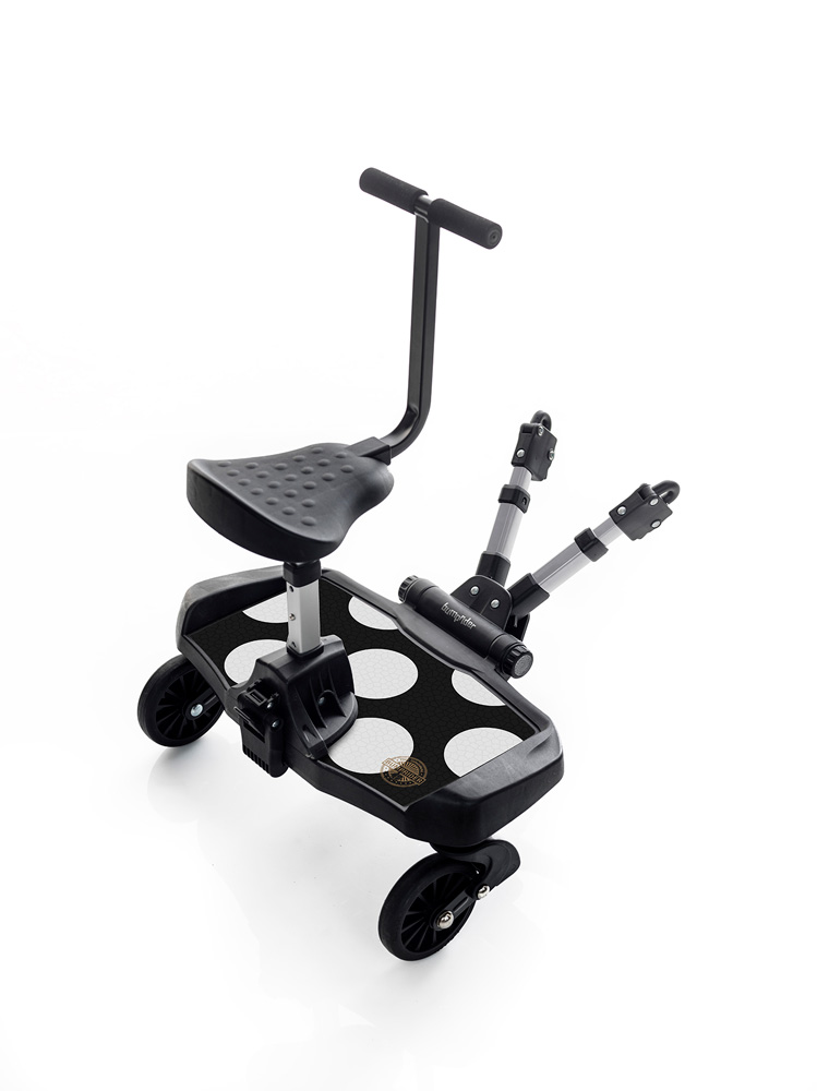 Bumprider + SIT Hvite prikker