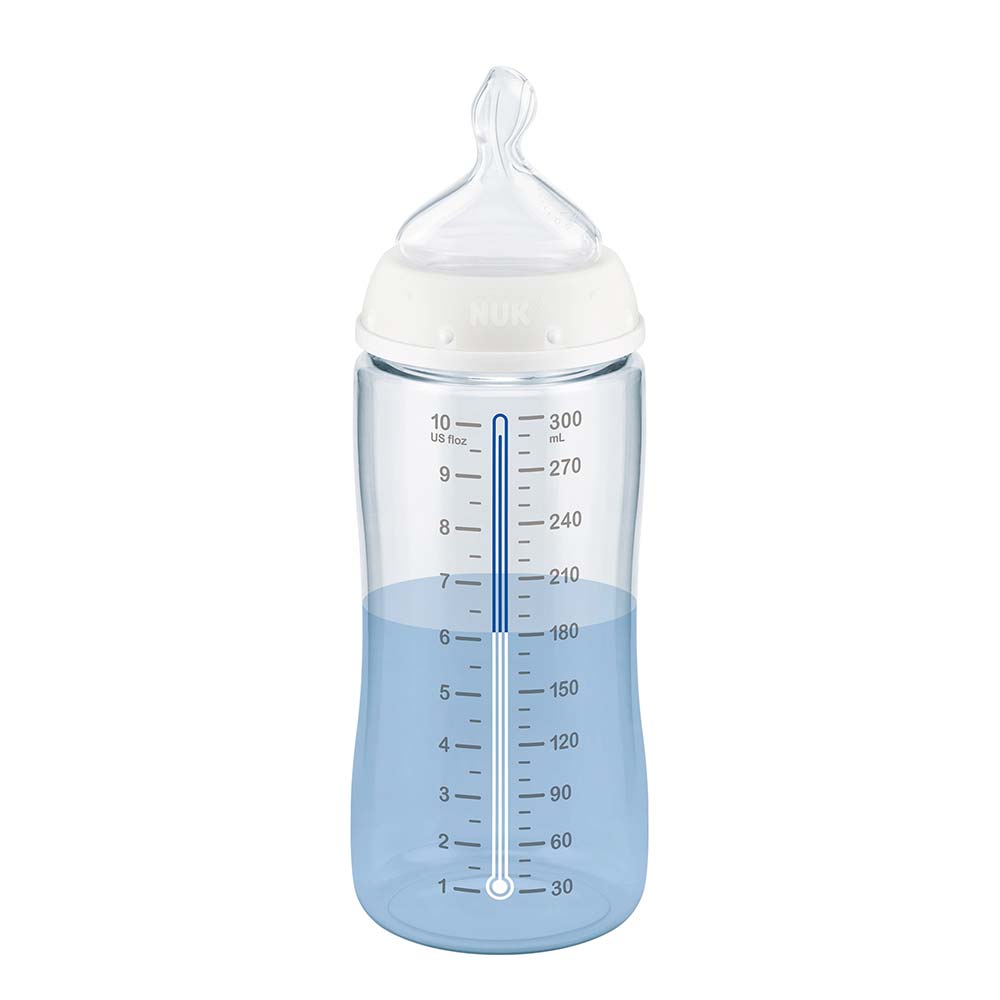 NUK First Choice+ tåteflaske 300 ml Hvit