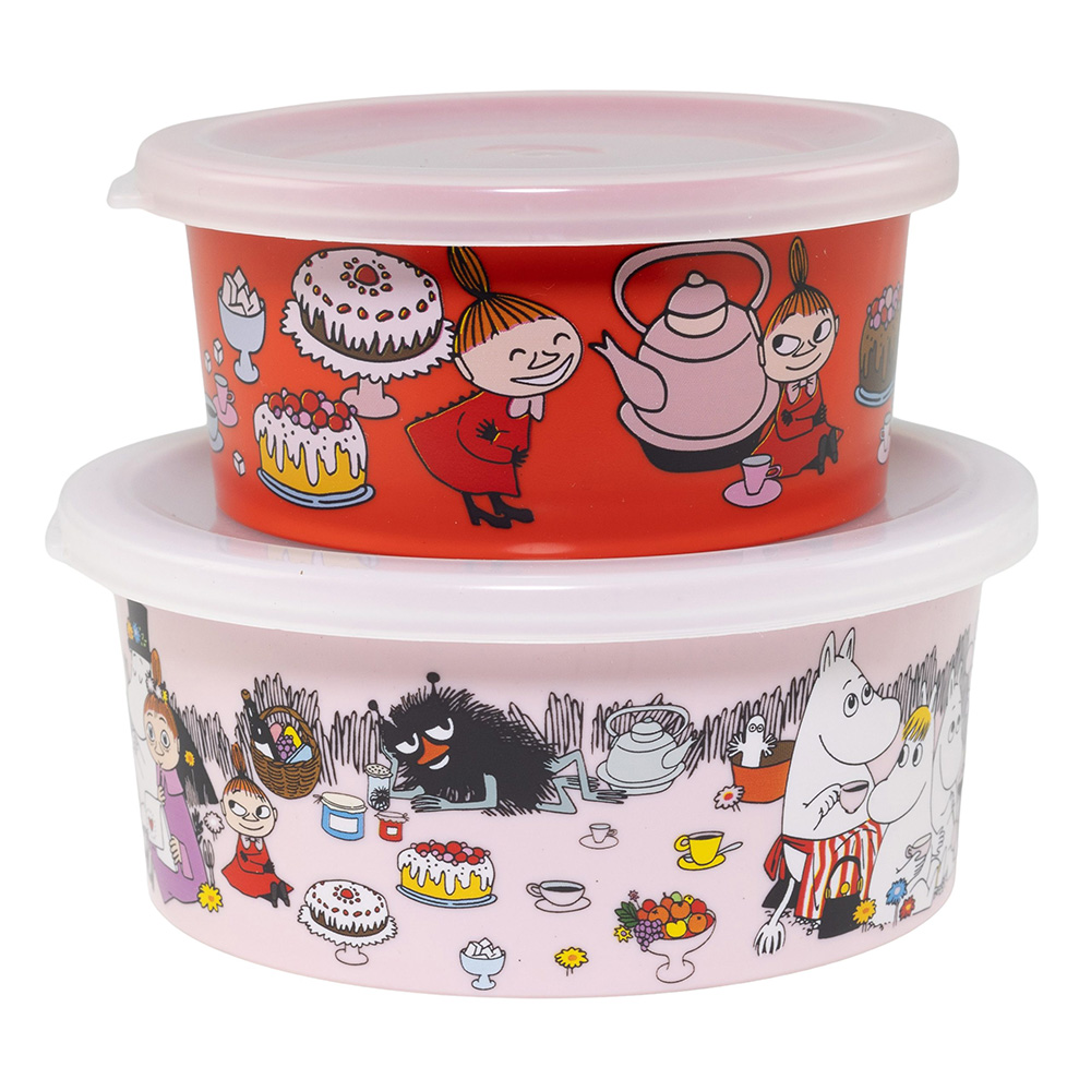 Høyre start Mummi-picnic Little My, Snackboks, 2-pakning