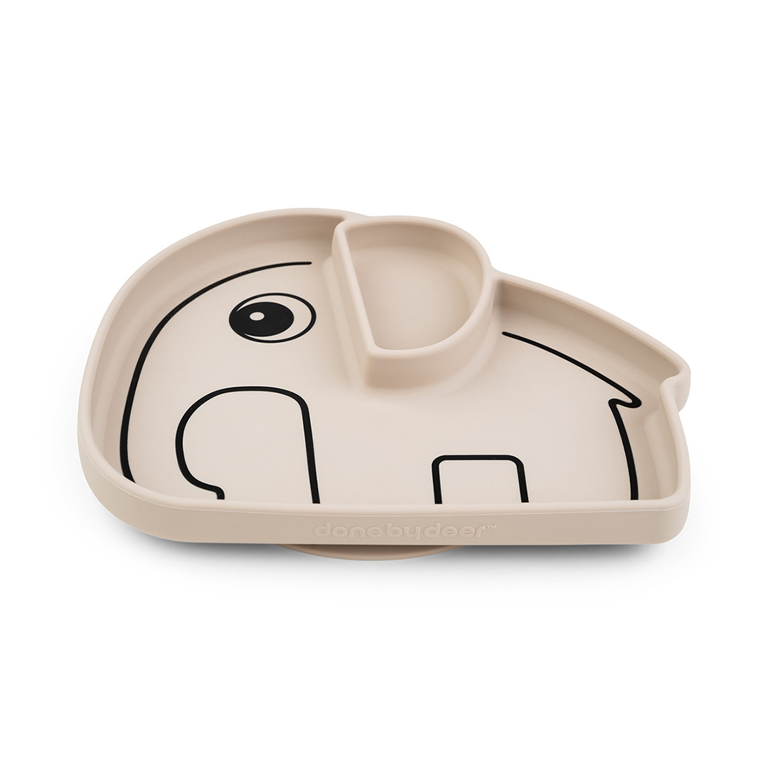 Utført av Deer silicone Stick&Stay plate Elphee Sand