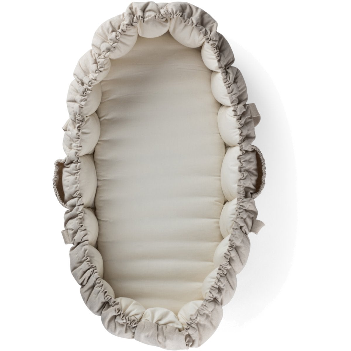 Sebra Babynest 3-i-1 med kalesje morning beige melange