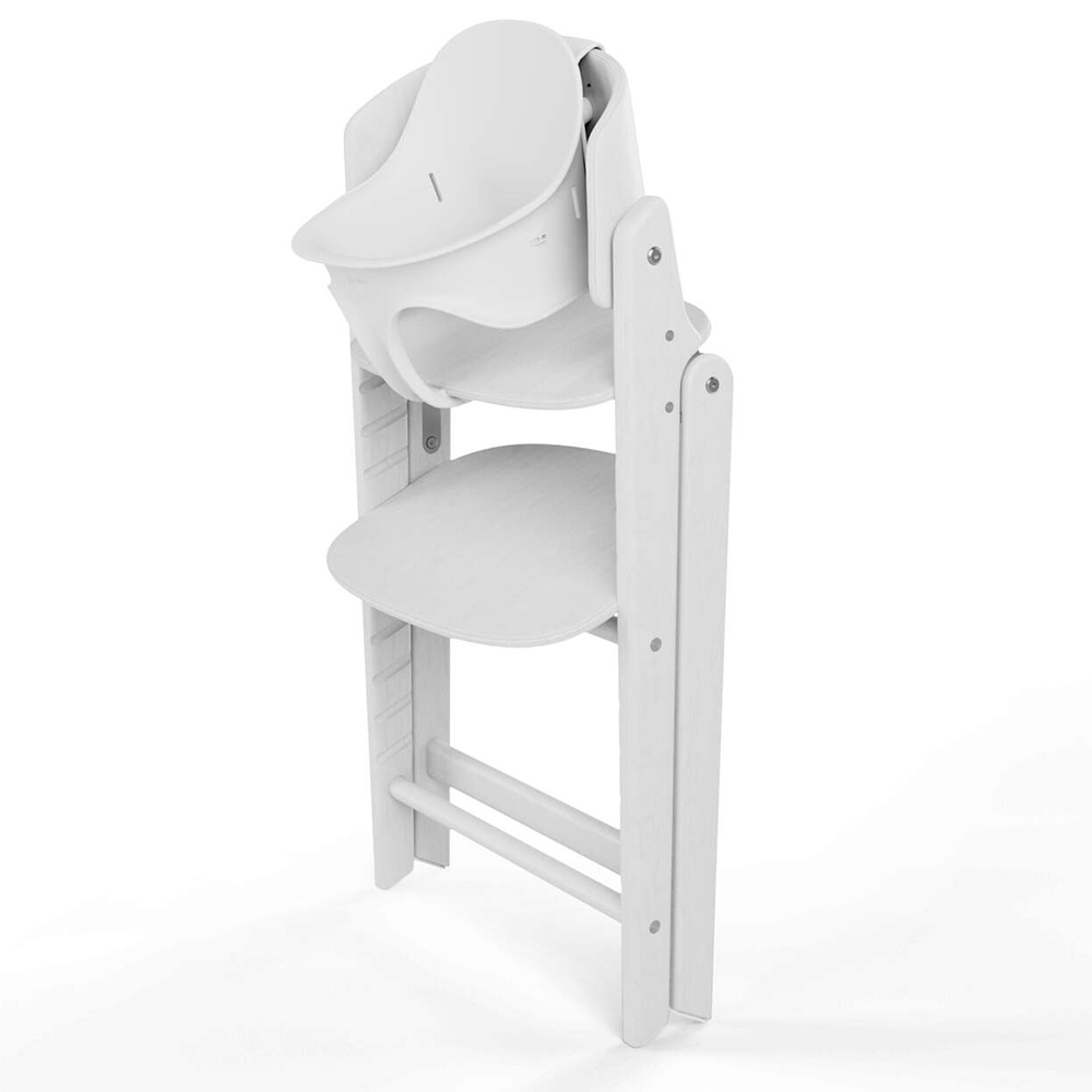 Cybex Click & Fold Spisestol 3-in-1 All White