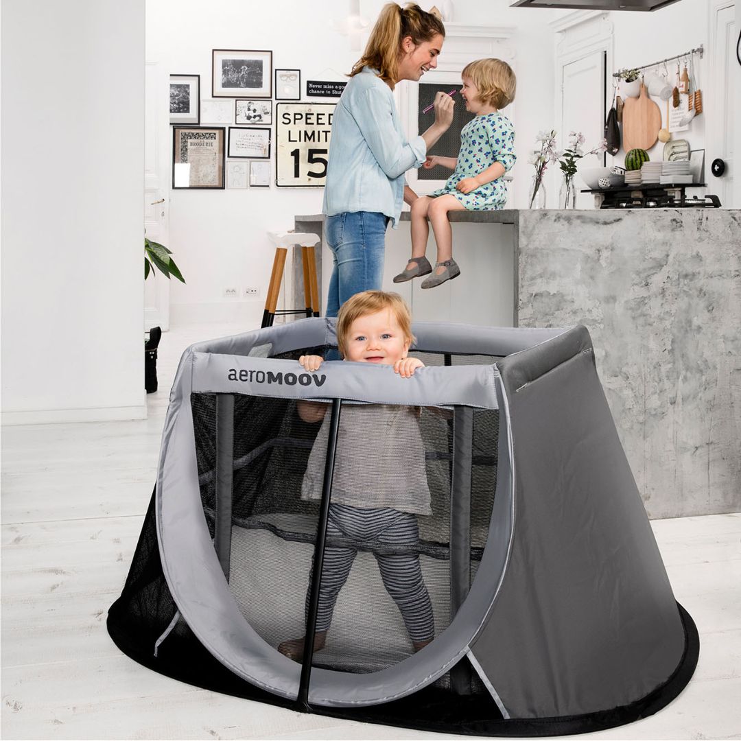 AeroMoov Pop-up reiseseng grå