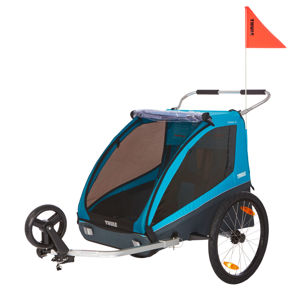 Thule Coaster XT sykkeltilhenger + barnevogn