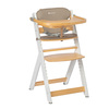 Bebeconfort TIMBA stol med pute Lyst tre/beige