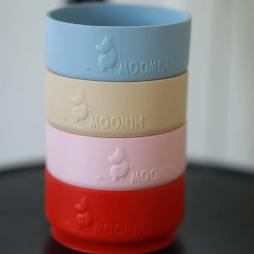 Rätt Start Mumin Silikonskål med sugekopp Latte Beige