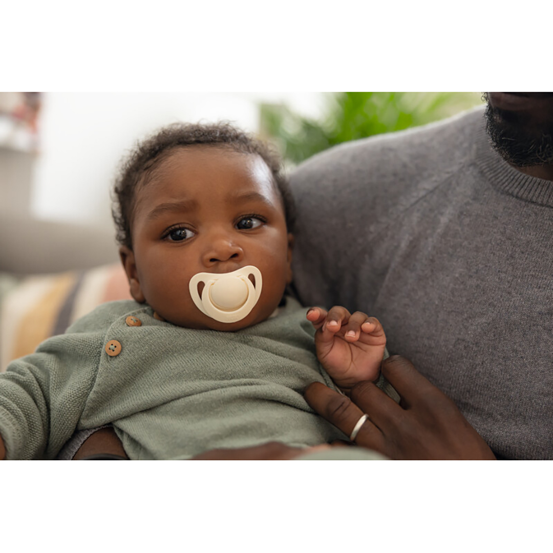 NUK for Nature smokk silikon Cream 18-36m
