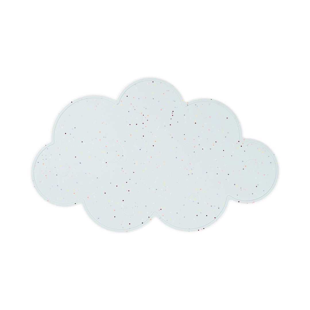 Done by Deer silikonunderlegg Confetti Blue