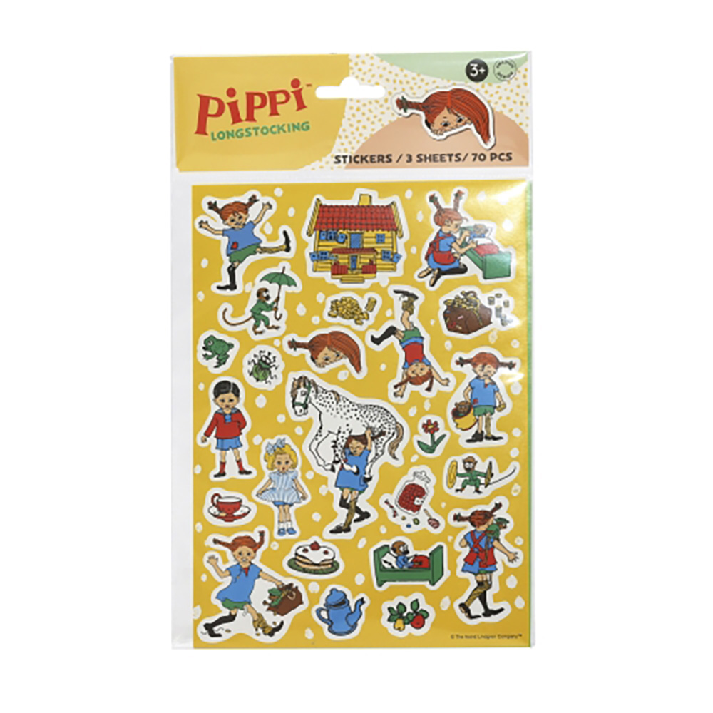  Pippi-klistremerker