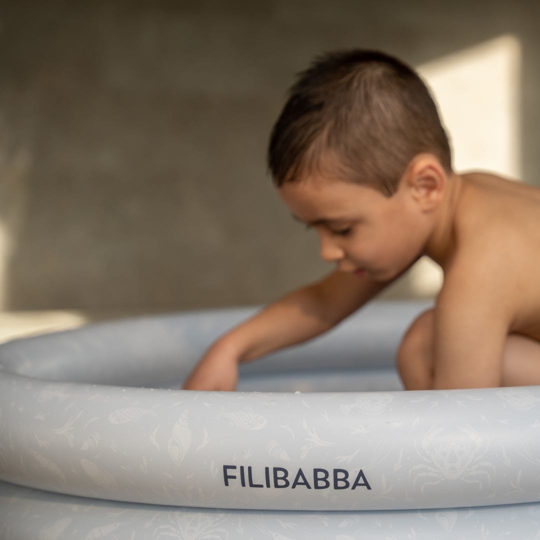 Filibabba Barnebasseng 80 cm Alfie Nordic Ocean Mono