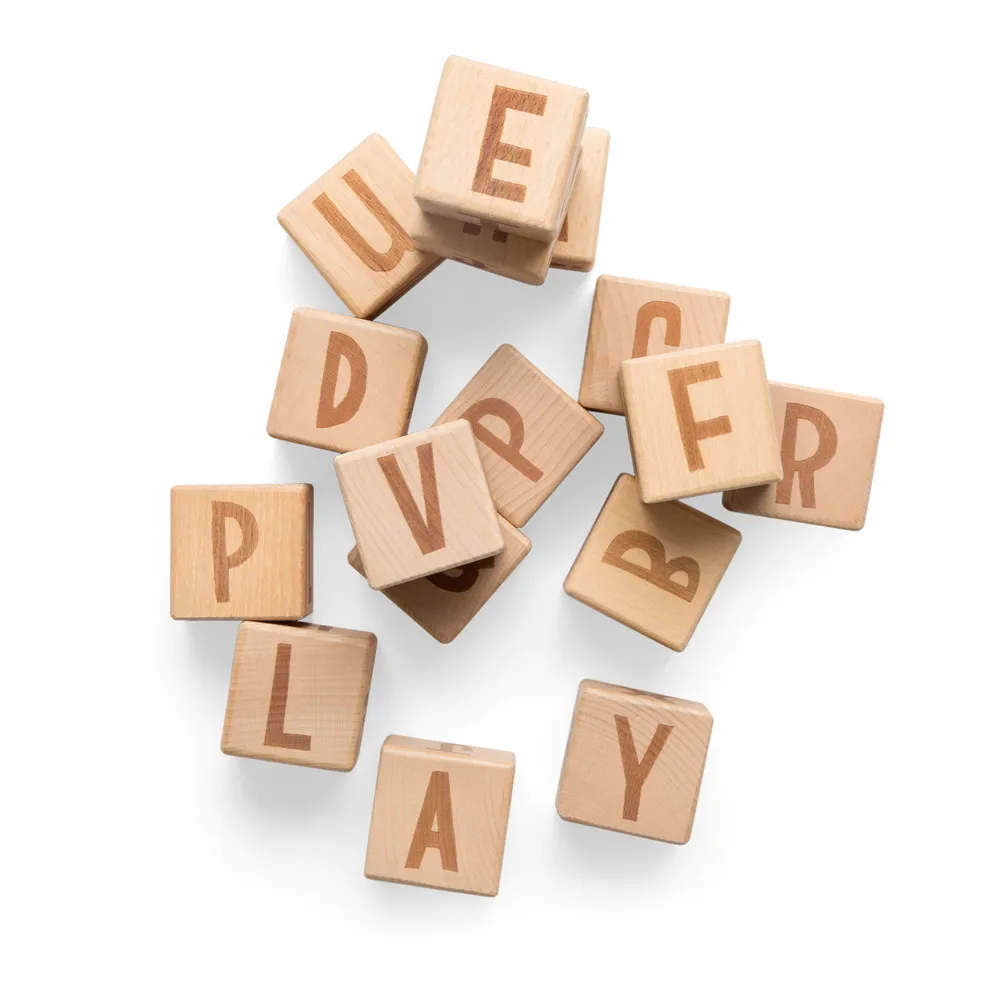 Sebra alfabetklosser i tre