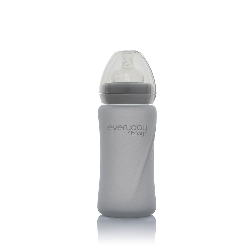 Everyday Baby tåteflaske Healthy + 240 ml - Quiet Gray