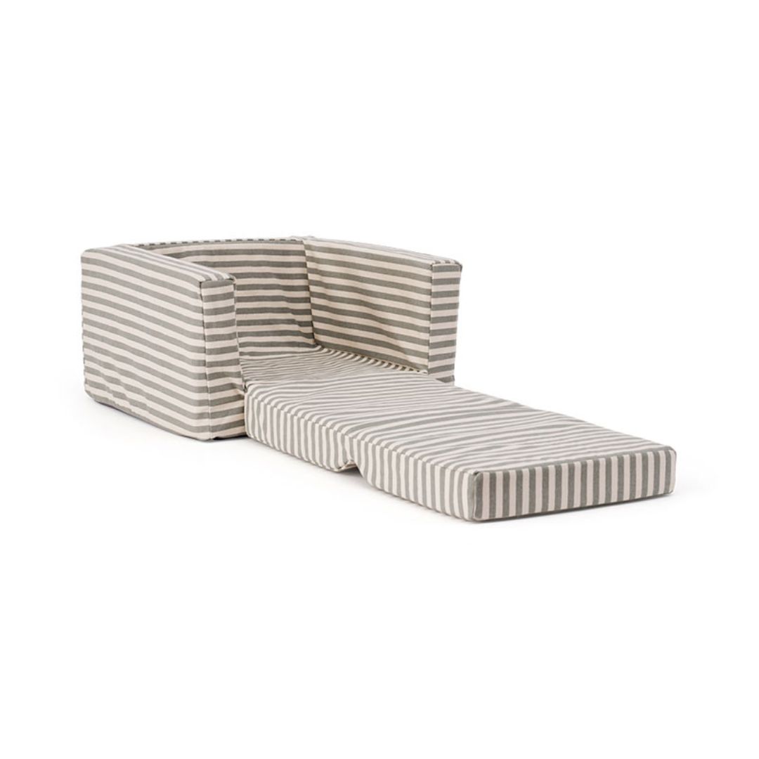 Kids Concept Sammenleggbar Stripet Lenestol