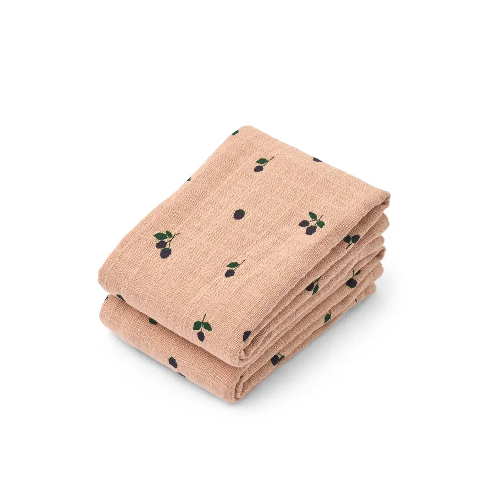 Liewood Lewis gulpekluter 2-pk Mini Berry / Pale tuscany