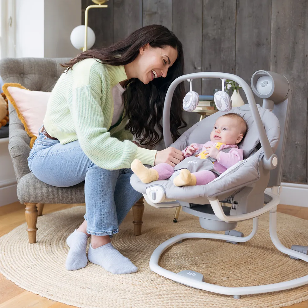 Joie SERINA 2IN1 babysitter Walnut