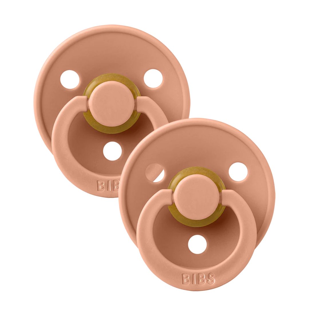 BIBS duk 2-pakning 6-18m fersken/fersken