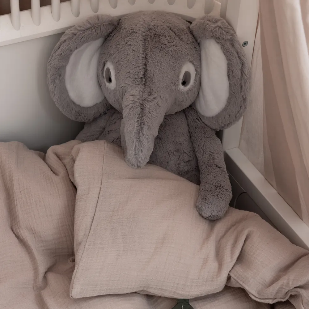 Sebra Sengesett junior musselin seabreeze beige