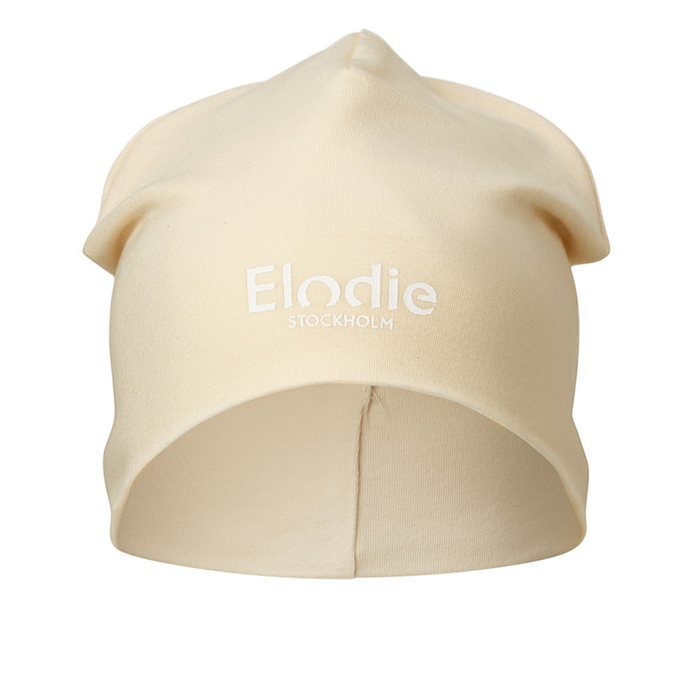 Elodie Details bomullshette Logo Oat White 1-2y