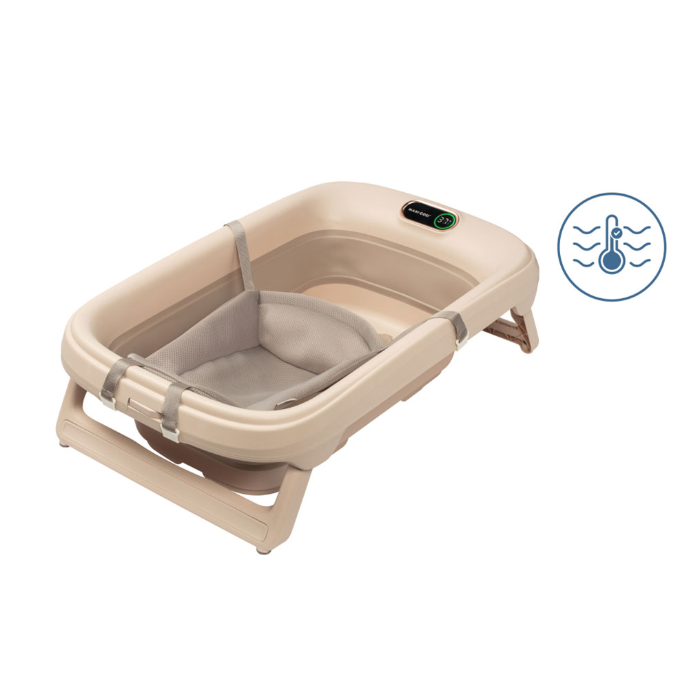 Maxi-Cosi Indigo Plus badebalje + nyfødtinnlegg Muted Terra