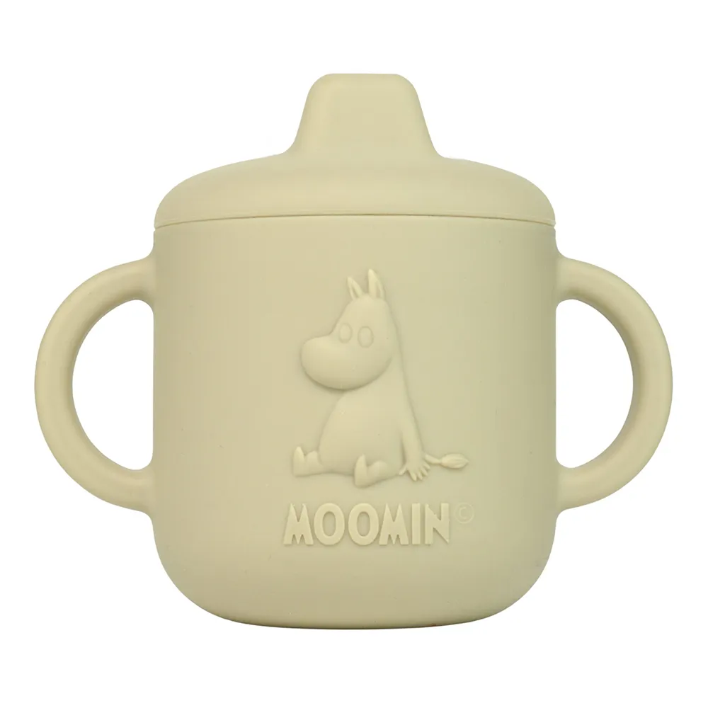 Rätt Start Mumin Drikkekopp i silikon Latte Beige