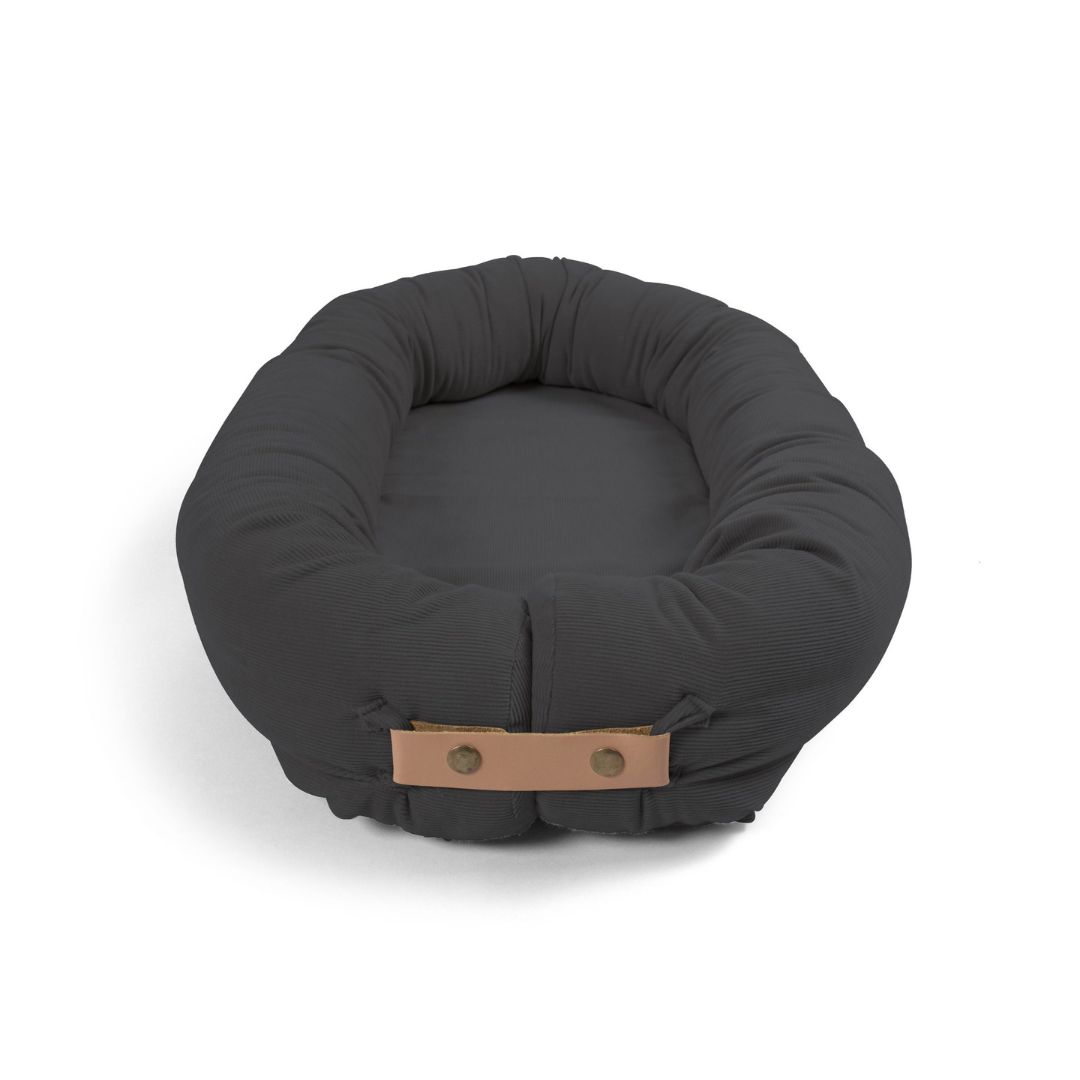 Filibabba Baby Nest - Corduroy Stone grey