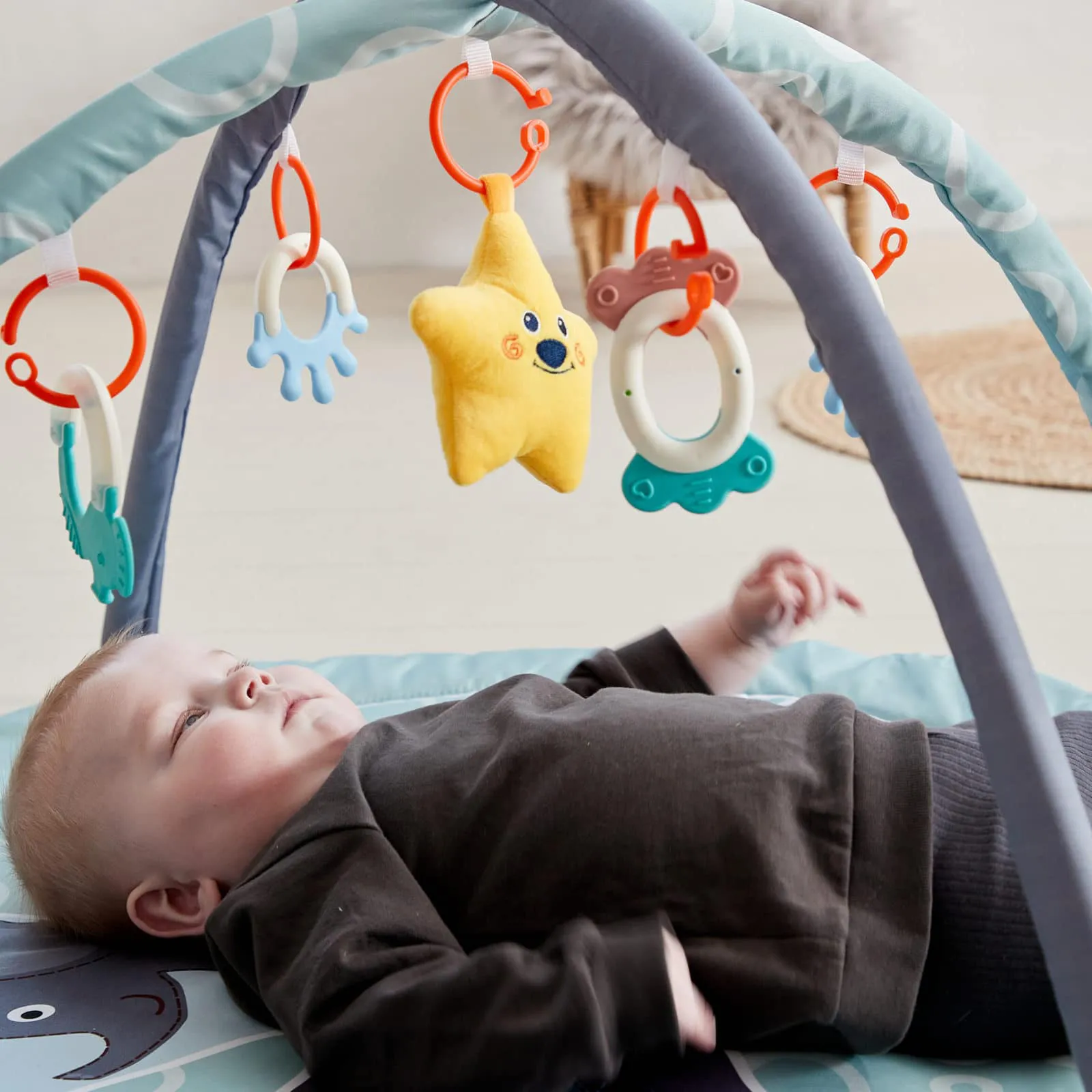 Scandinavian Baby  baby gym zoo