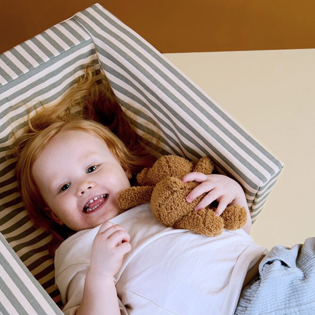 Kids Concept Sammenleggbar Stripet Lenestol