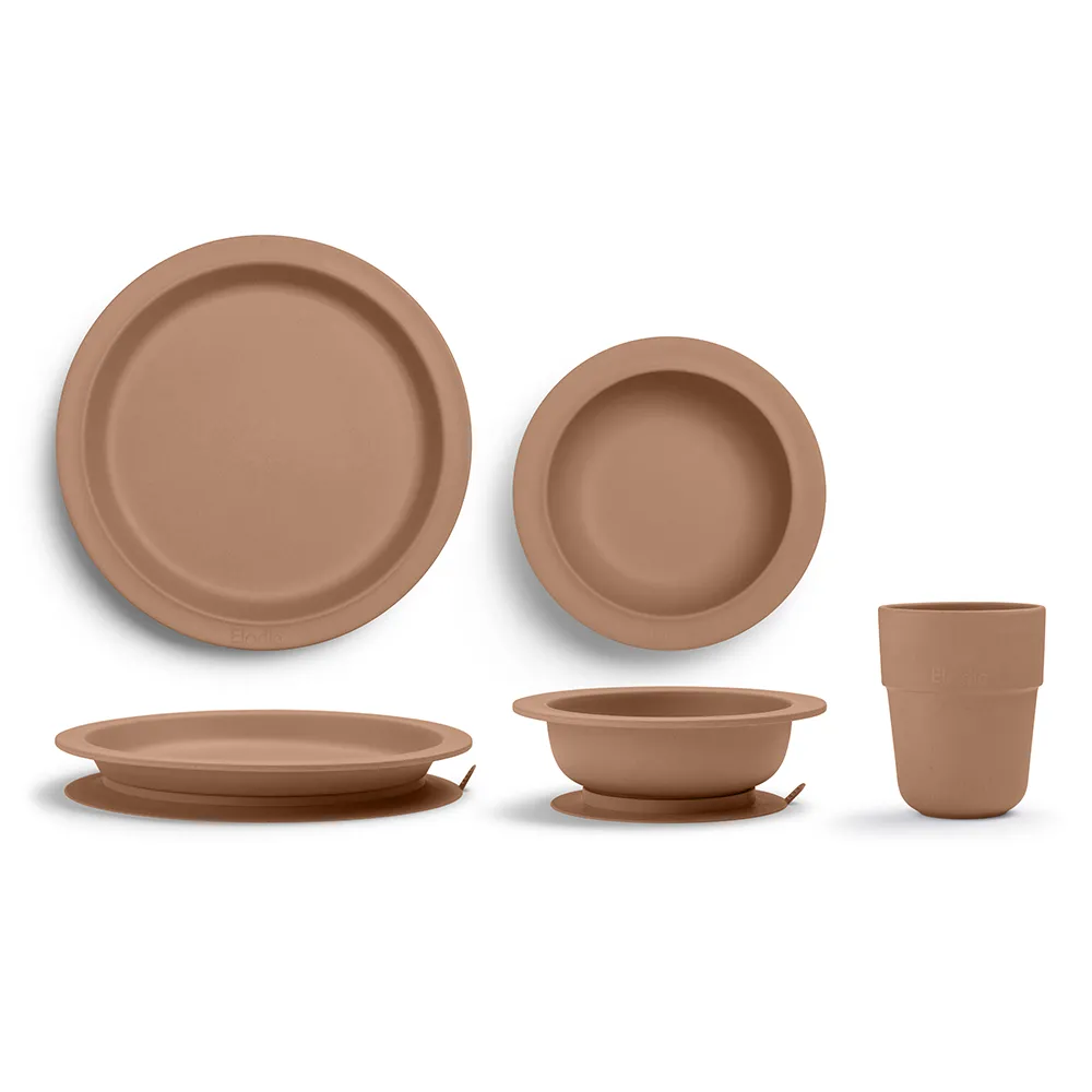 Elodie Details Barneservise 3delt Soft Terracotta
