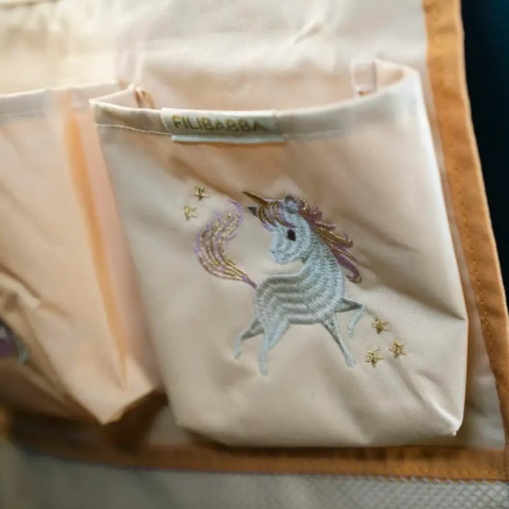 Filibabba Oppbevaring for bilsete Unicorn shores