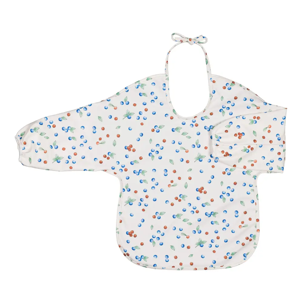 Rätt Start Beskow Putte i Blåbärsskogen Haklapp med erme