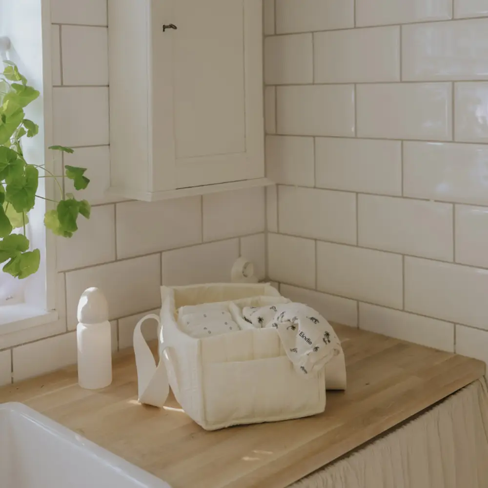 Elodie bleieoppbevaring Kremhvit En størrelse