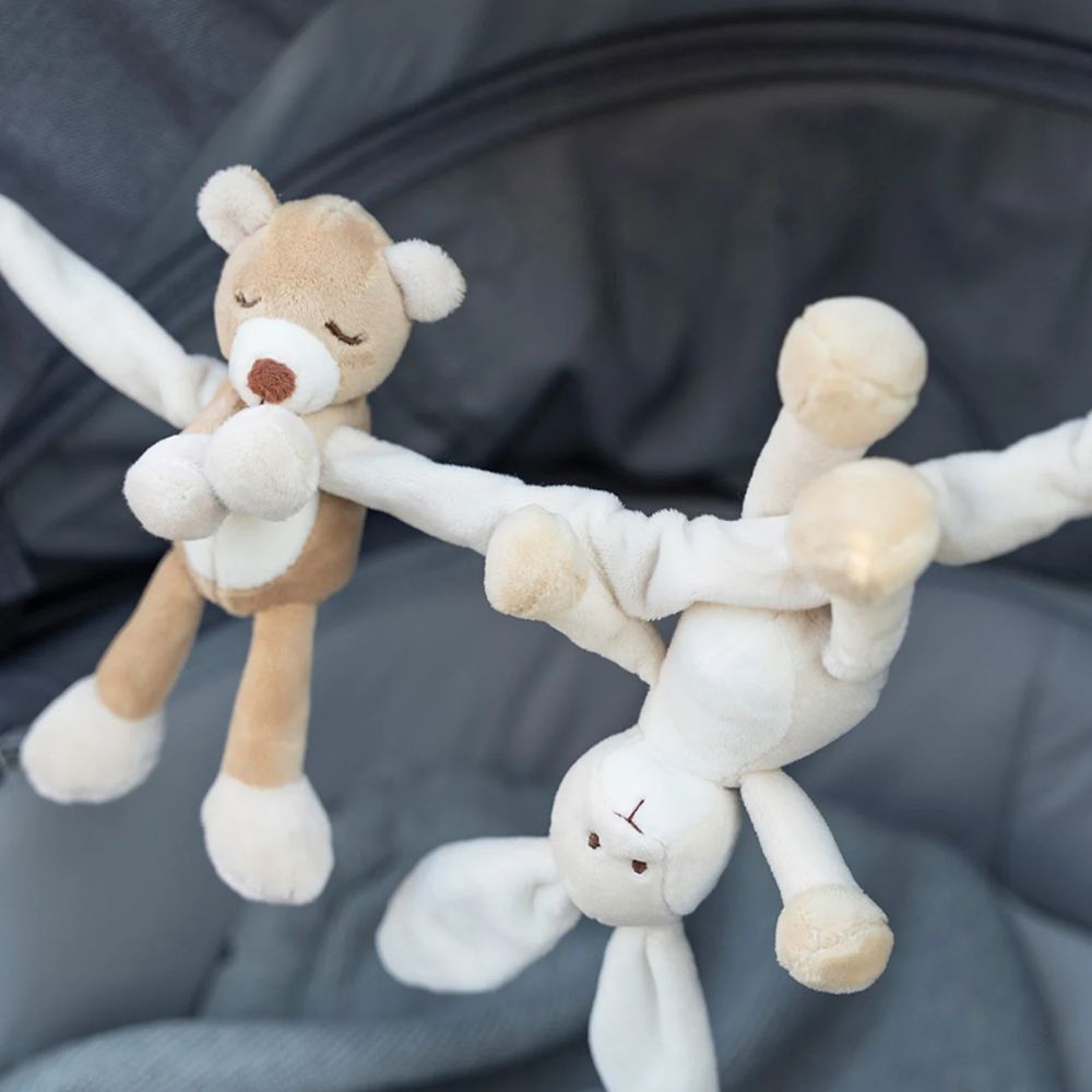 Teddykompaniet Diinglisar Barnevognshenge Bamse og Kanin