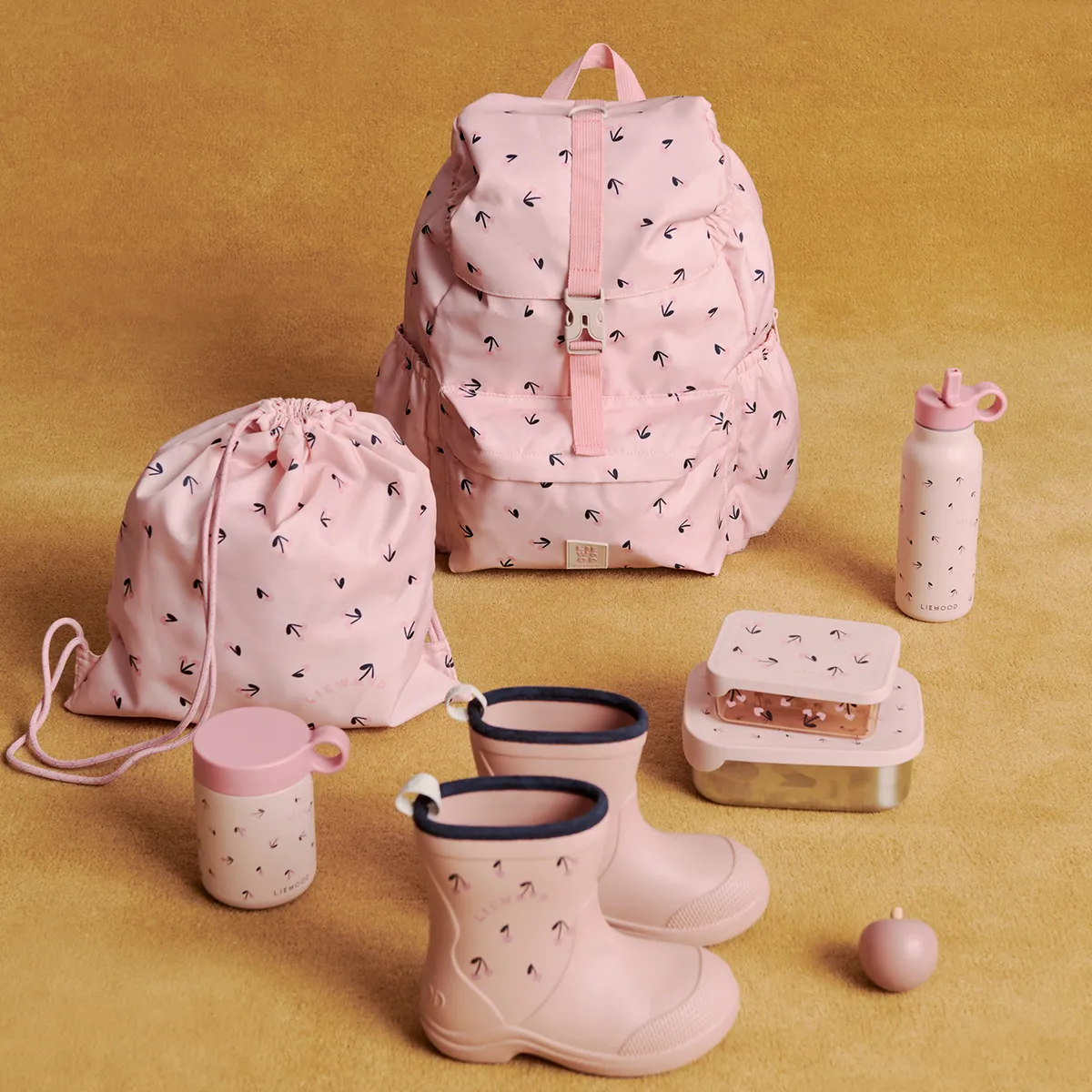 Liewood Kiani matboks Mini Cherry heart / Rosey