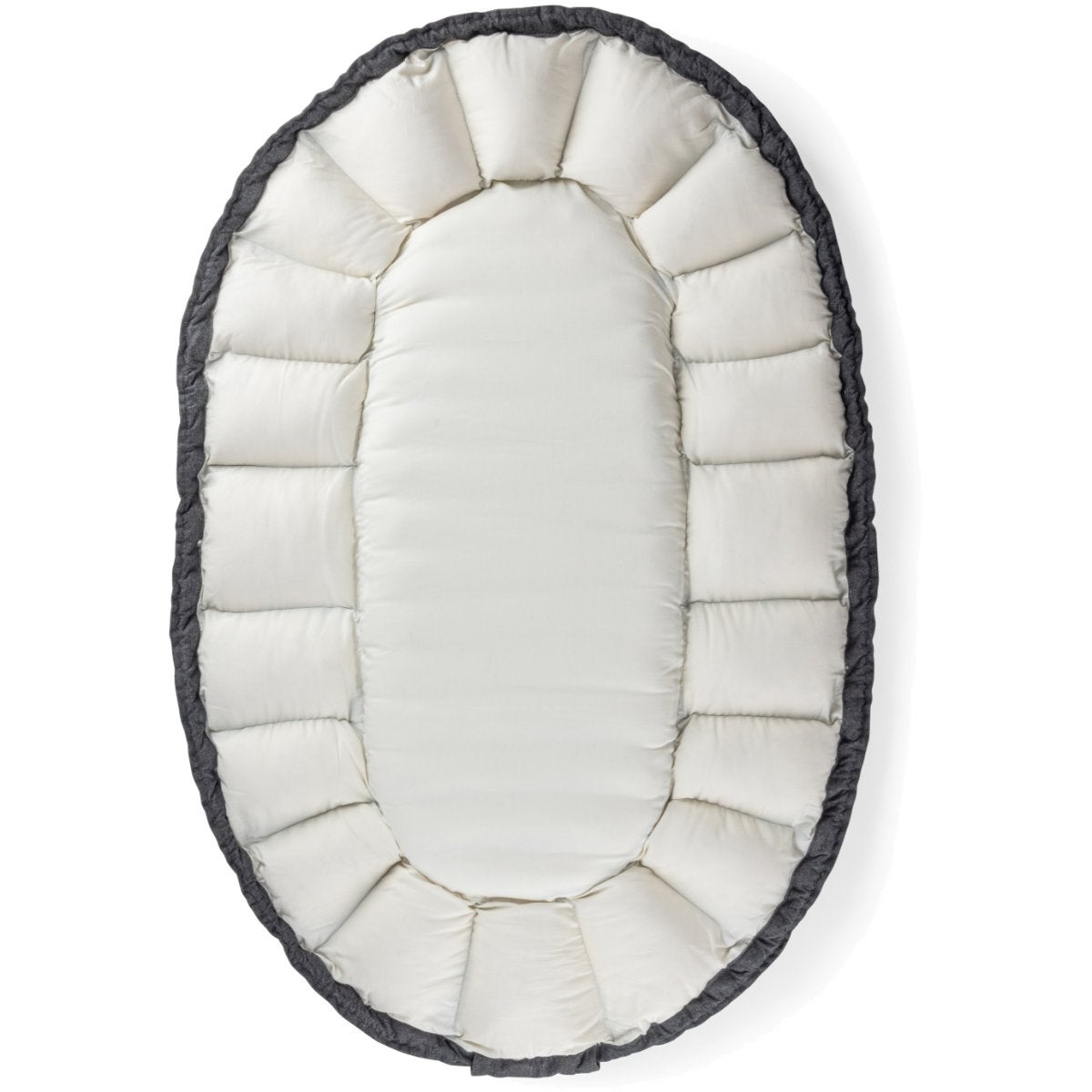 Sebra Babynest 3-i-1 med kalesje dark grey melange