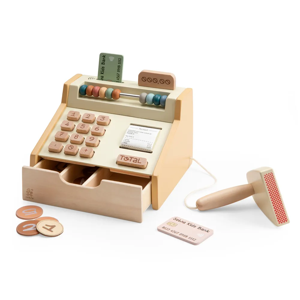 Sebra kasseapparat i FSC™ tre, Woodland