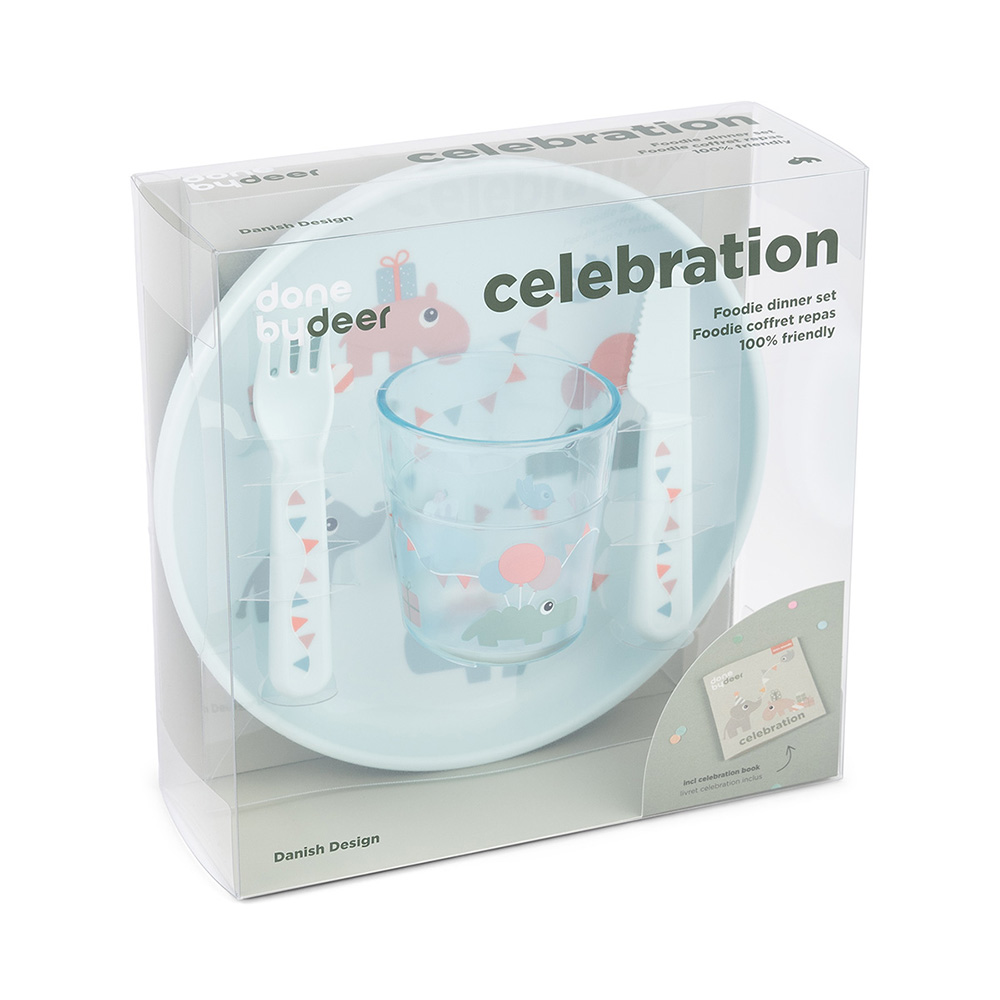 Done by Deer Foodie middagssett Celebration Blue
