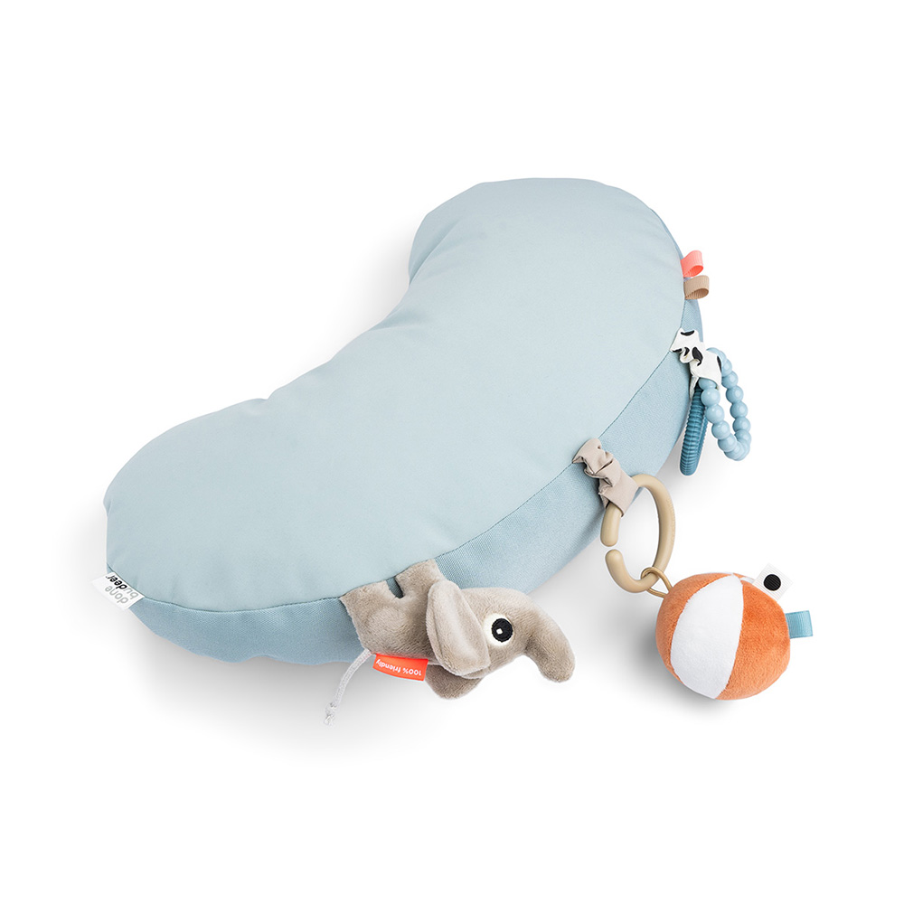 Done by Deer Tummy time aktivitetspute Playground Blue