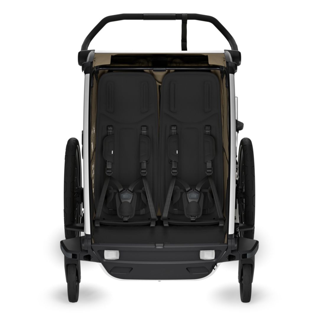 Thule Chariot Cross 2 Khaki dobbel sykkeltilhenger