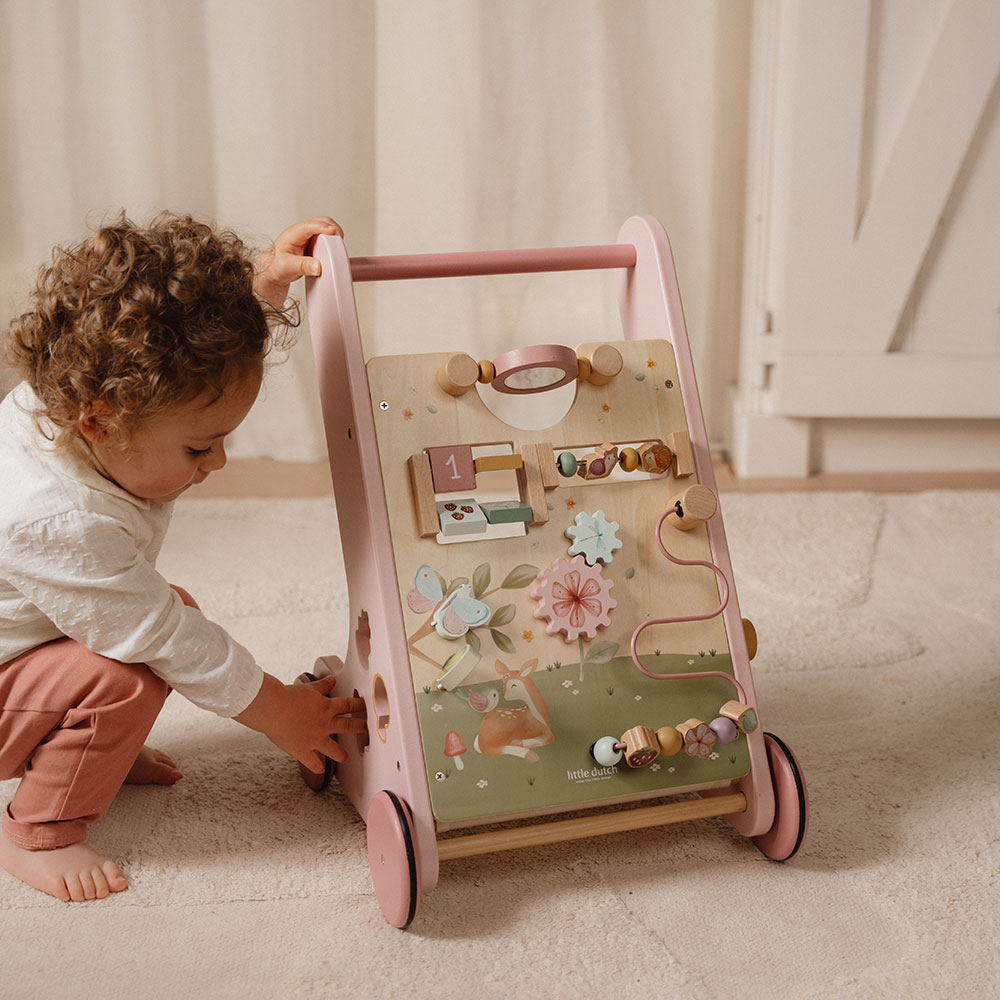 Little Dutch Aktivitets-Gåvogn Fairy Garden