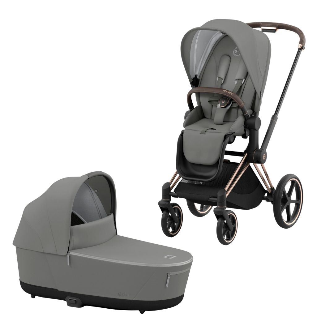 Cybex Priam + Cybex-bilbarnestolpakke