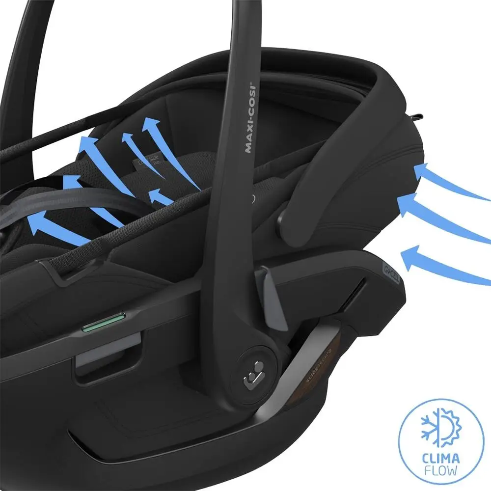  Maxi-Cosi Coral Slide Pro babybilsete Onyx svart