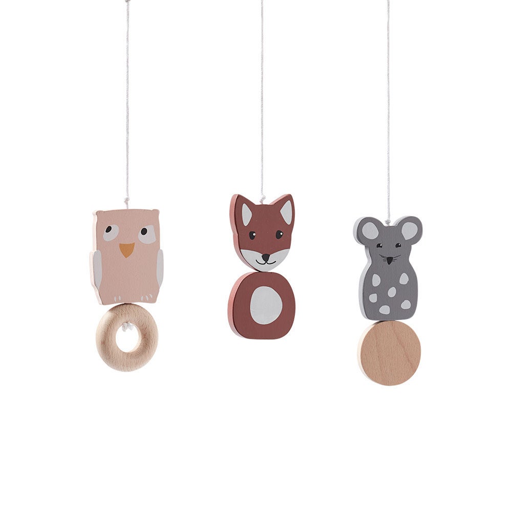 Kids Concept Baby krybbefigurer i tre EDVIN