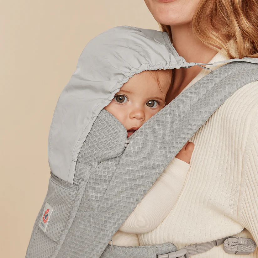 Ergobaby Omni Deluxe Mesh Bæresele - Pearl Grey