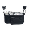 Fresh Kid Organiser barnevogn Delux 3-i-1 Svart