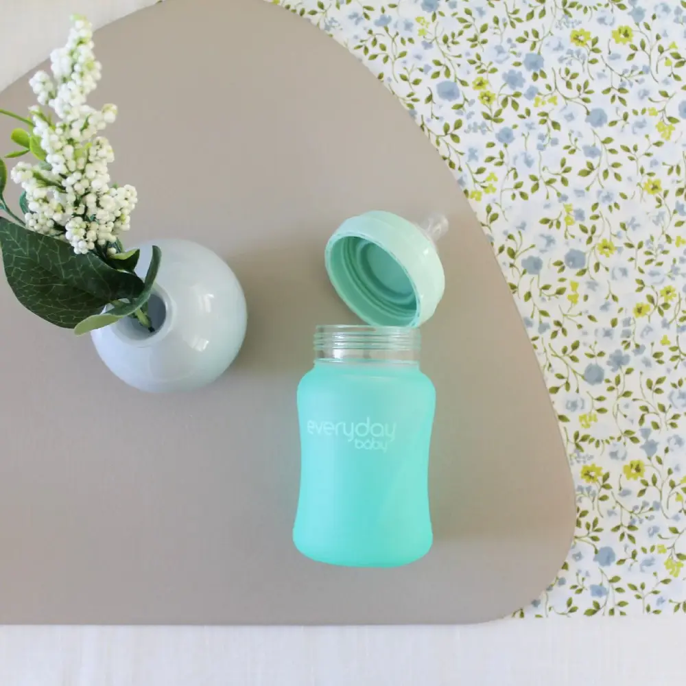Everyday Baby tåteflaske Sunn + 150 ml - Mintgrønn