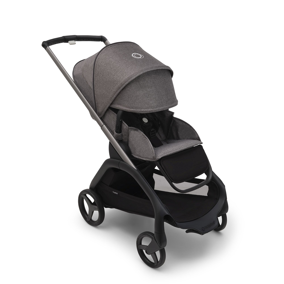 Bugaboo Dragonfly barnevogn Gråmelert
