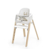 Stokke Steps 3-i-1 barnestol hvit/naturfarget