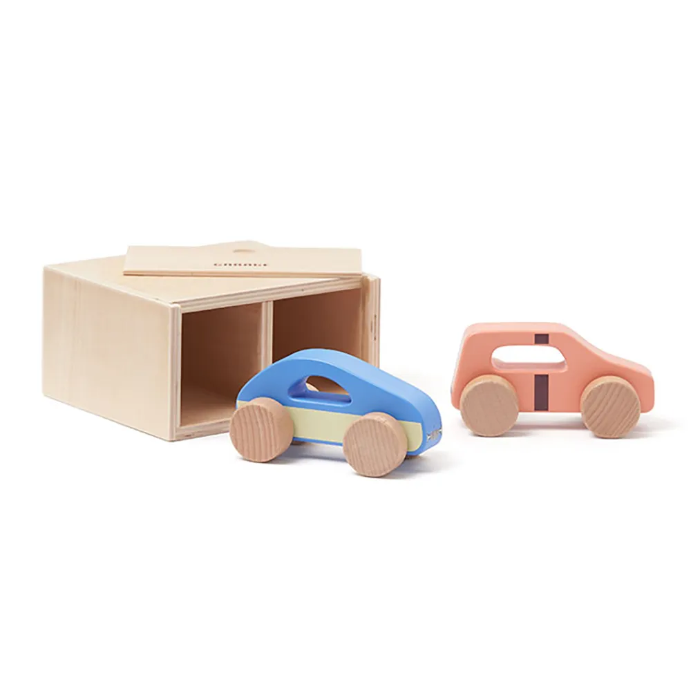 Kids Concept Cars 2-pakning med garasje AIDEN