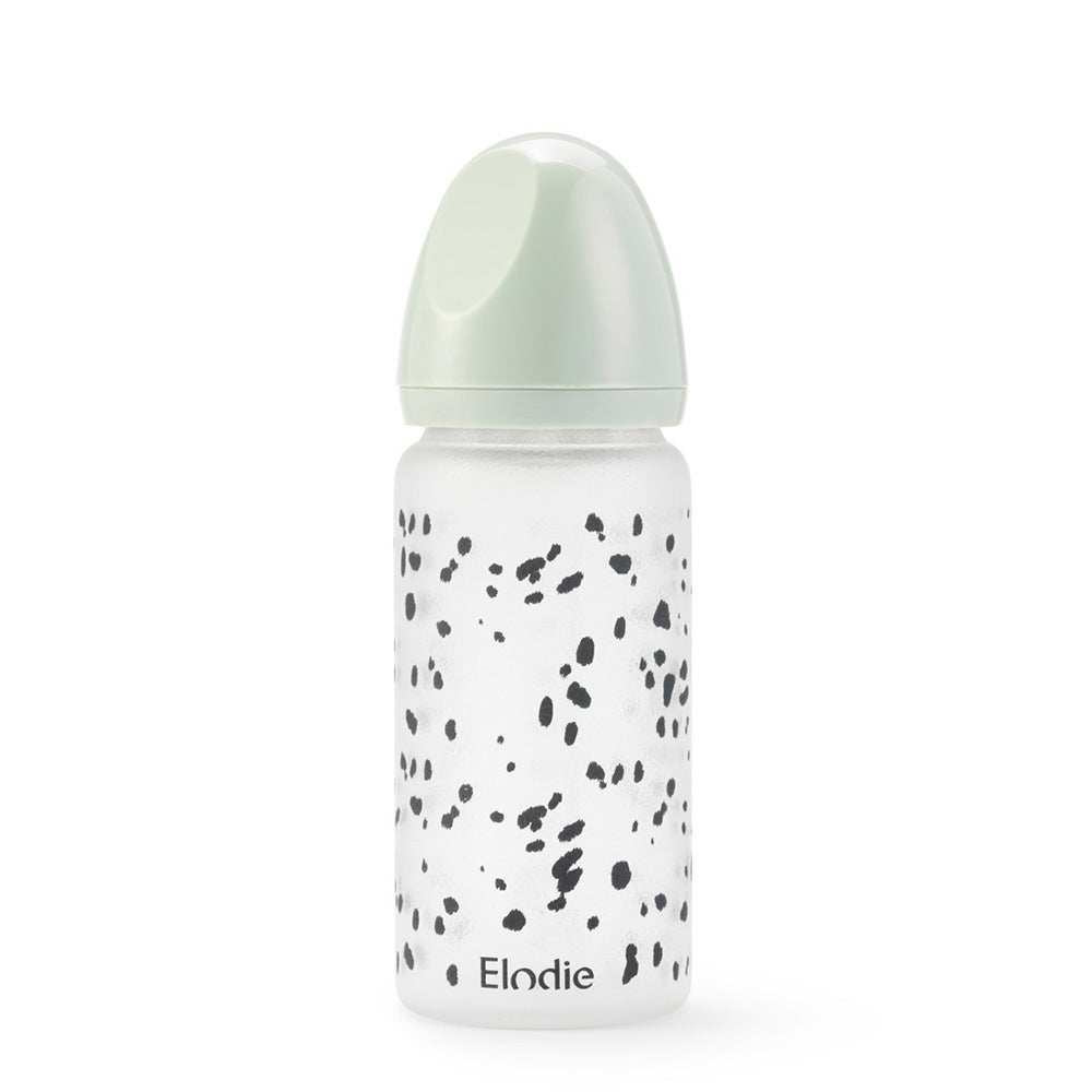 Elodie Details glass babyflaske Dalmatian Dots